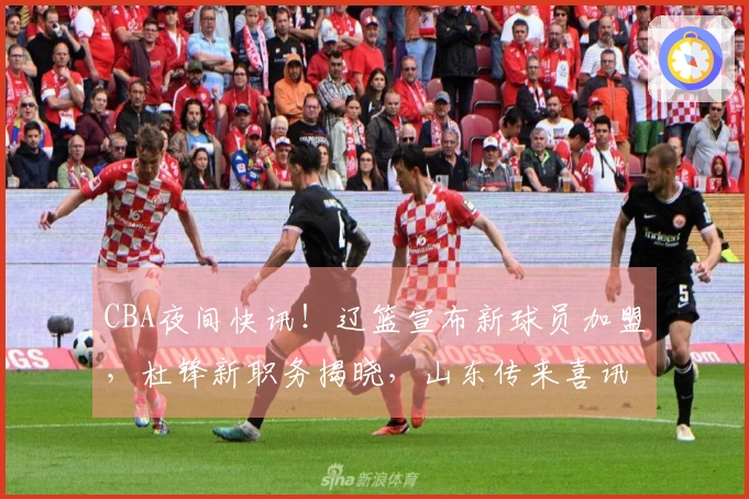 CBA夜间快讯！辽篮宣布新球员加盟，杜锋新职务揭晓，山东传来喜讯